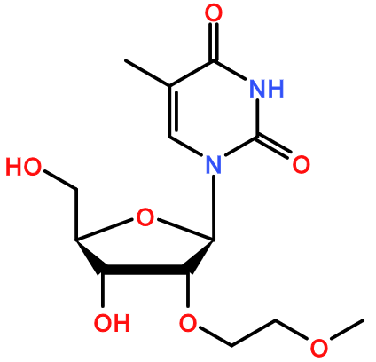 (图片) MC080410 2'-O-(2-Methoxyethyl)-5-methyluridine